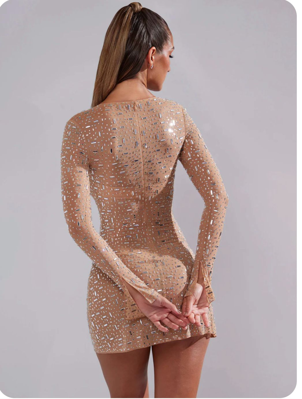 Sara - Glitter jurk